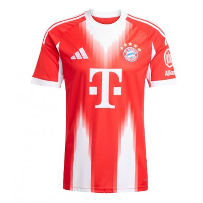Fotballdrakt Herre Bayern Munich Nicolas Jackson #11 Hjemmedrakt 2025-26 Kortermet Fotballdrakt Herre Bayern Munich Nicolas Jackson #11 Hjemmedrakt 2025-26 Kortermet